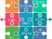 Puzzle mit den Namen aller Partner