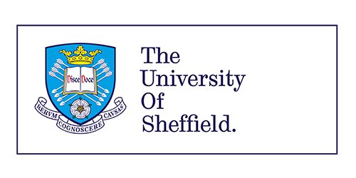 Logo University of sheffield.