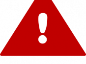 Icon warning sign